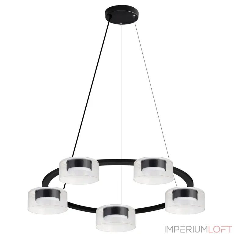 Подвесная люстра Arte Lamp ALIUS A8042SP-5BK Подвесная люстра Arte Lamp ALIUS A8042SP-5BK