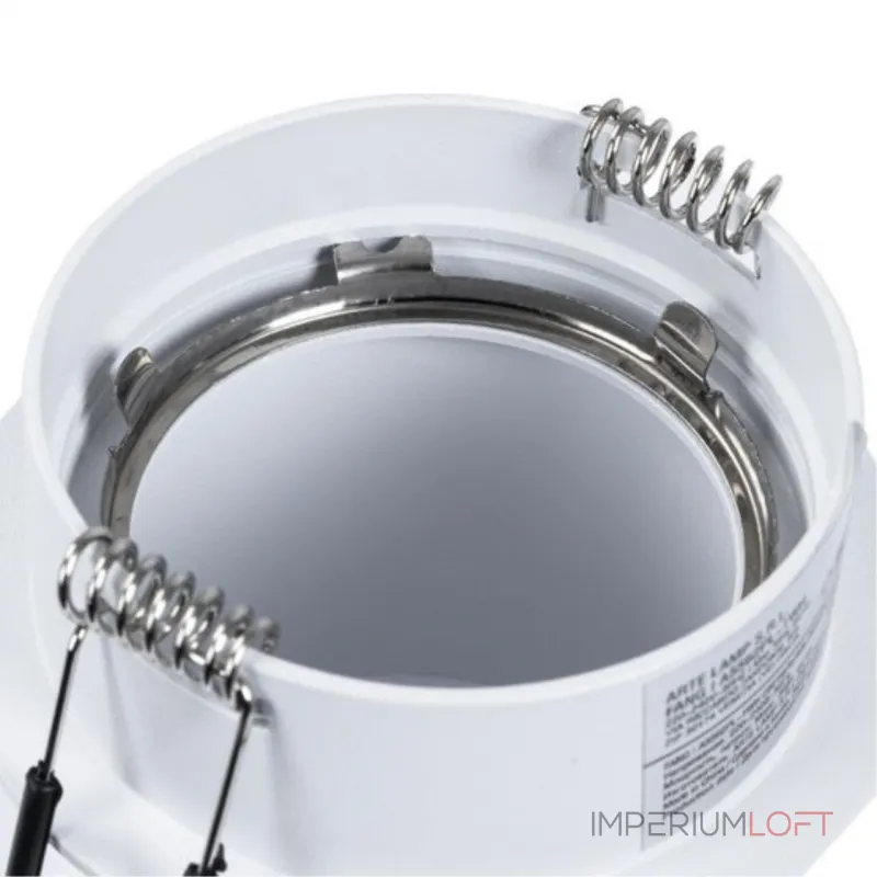 Точечный встраиваемый светильник Arte Lamp FANG A5562PL-1WH