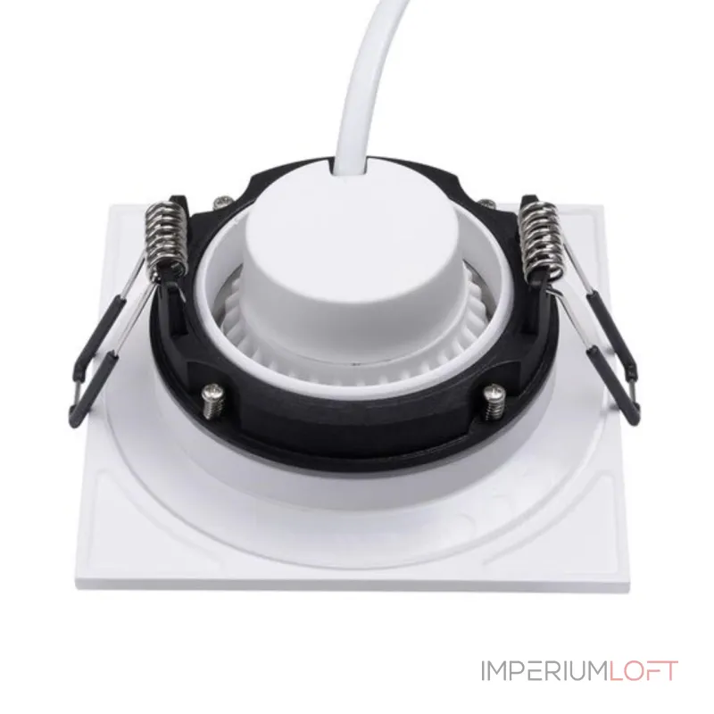 Точечный встраиваемый светильник Arte Lamp GIRO A2866PL-1WH