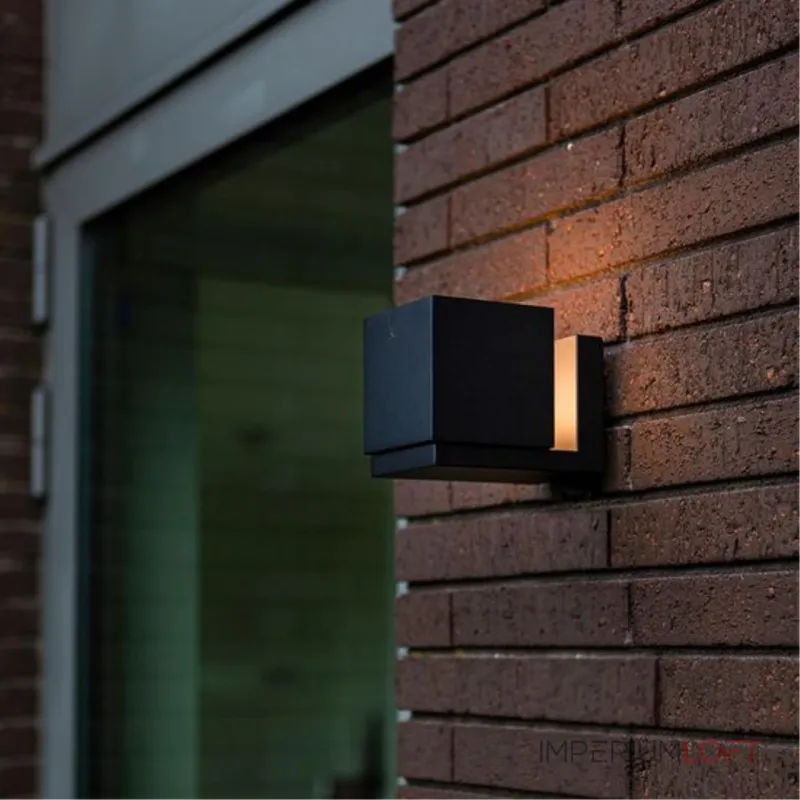 Уличный настенный светильник Arte lamp BELGRADE A5193AL-1BK