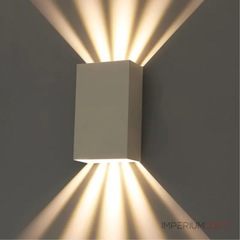 Фасадный светильник Arte Lamp ALGOL A5640AL-2WH