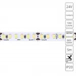 Светодиодная лента 24V 14,4W/m 6000К 5м Arte Lamp TAPE A2418008-03-6K от ImperiumLoft