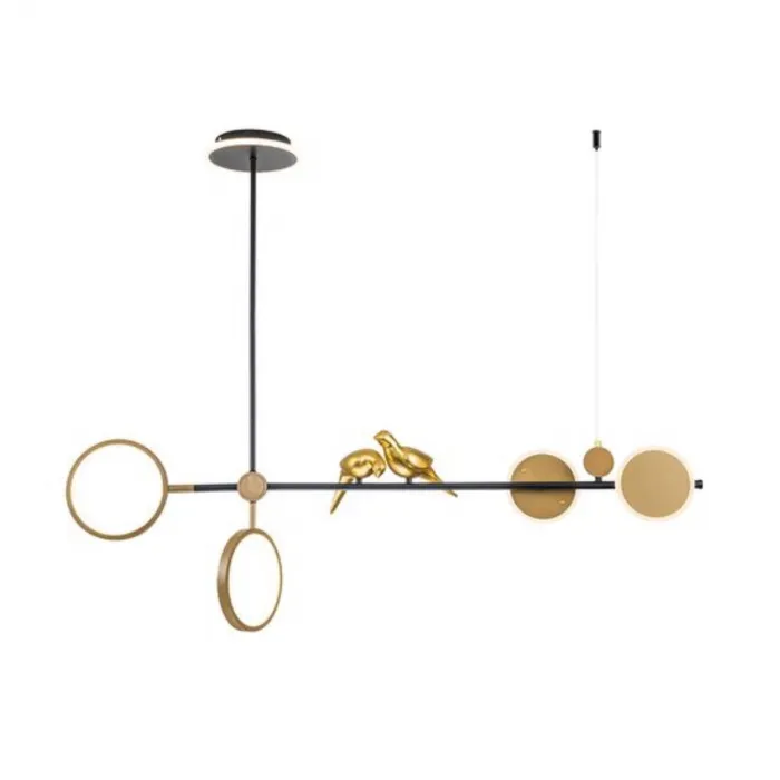 Люстра на штанге Arte Lamp TOLIMAN A2613SP-4BK от ImperiumLoft