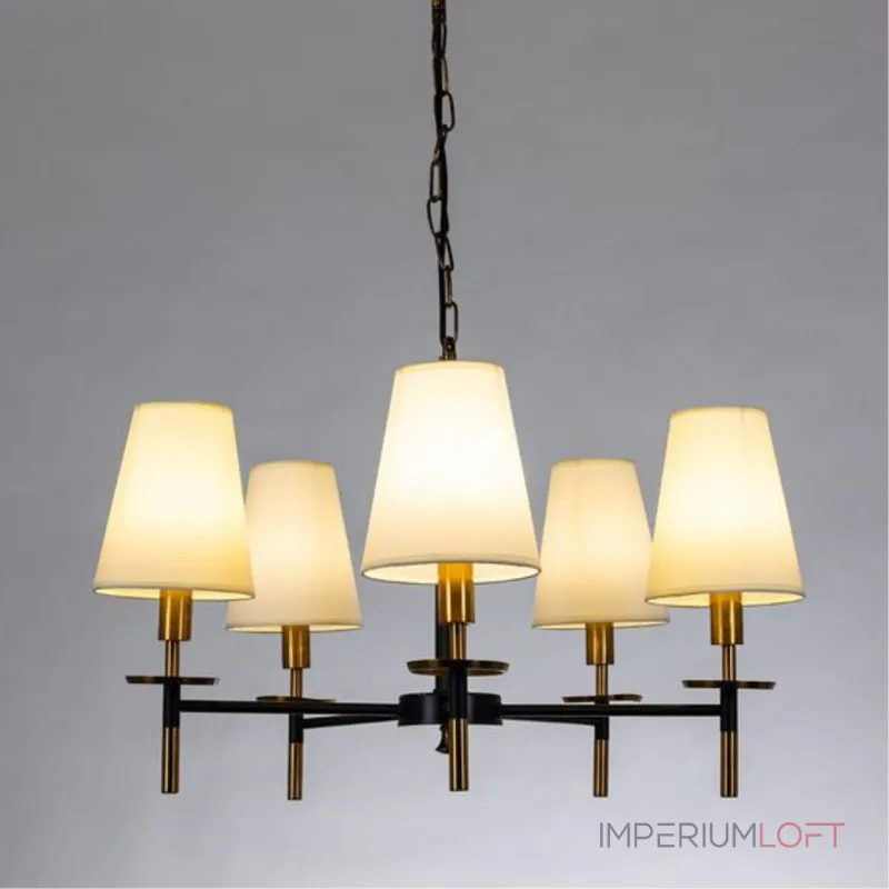 Подвесная люстра Arte Lamp RICCARDO A4075LM-5BK Подвесная люстра Arte Lamp RICCARDO A4075LM-5BK