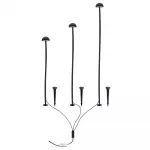 Грунтовый светильник Arte Lamp MOTUS A1081PA-3BK