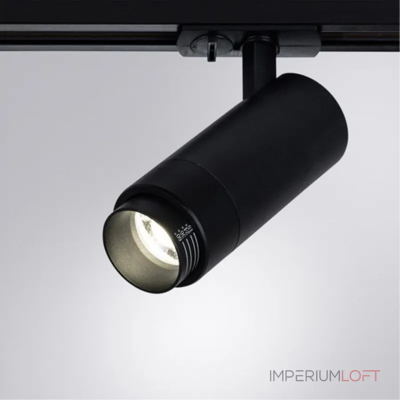 Трековый светильник Arte Lamp MERAK A3540PL-1BK