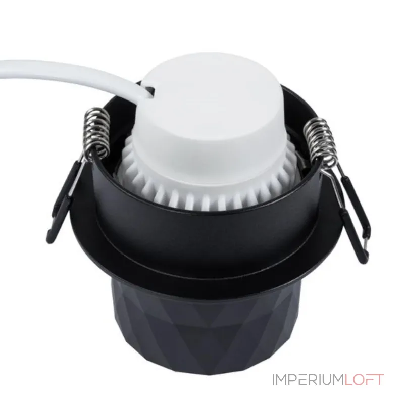 Точечный встраиваемый светильник Arte Lamp FANG A5562PL-1BK