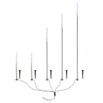 Грунтовый светильник Arte Lamp MUSTER A1083PA-5BK