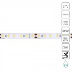 Светодиодная лента 24V 9,6W/m 4000К 5м Arte Lamp AQUA TAPE A2412008-05-4K