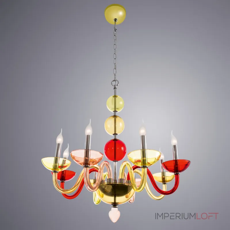 Подвесная люстра Divinare LETIZIA 1156/03 LM-8 Подвесная люстра Divinare LETIZIA 1156/03 LM-8