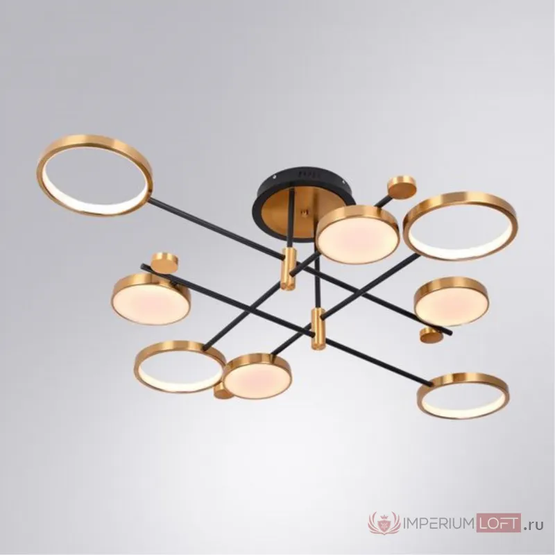 Потолочная люстра Arte Lamp HOLLY A1364PL-8PB от ImperiumLoft