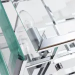 Подвесной светильник Divinare Ostin 1100/02 SP-12 Цвет арматуры хром Цвет плафонов прозрачный от ImperiumLoft