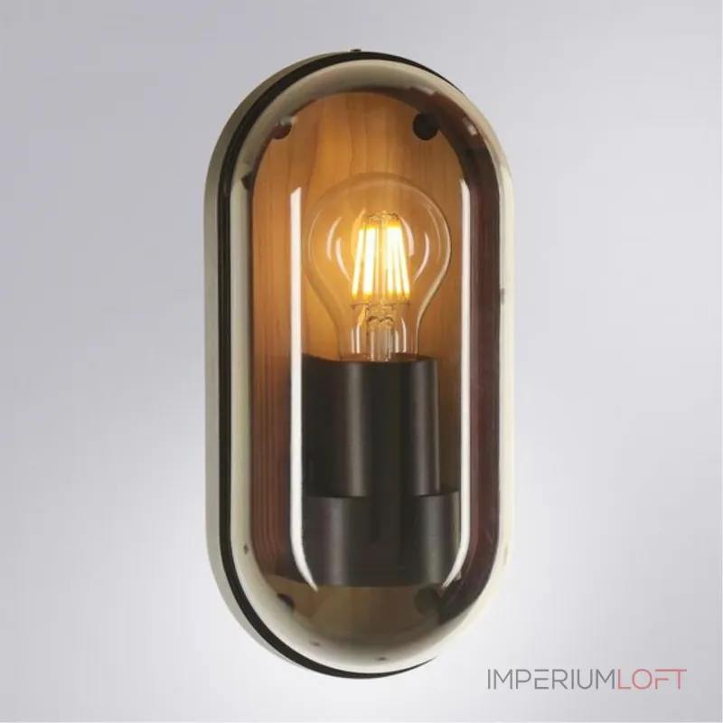 Уличный настенный светильник Arte Lamp MARFIK A2481AL-1BR от ImperiumLoft