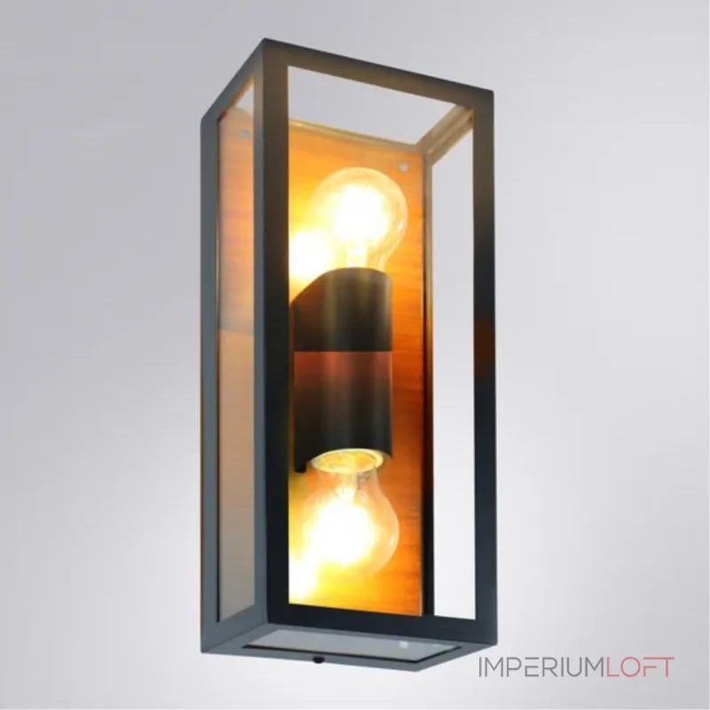 Уличный настенный светильник Arte lamp BELFAST A4569AL-2BR