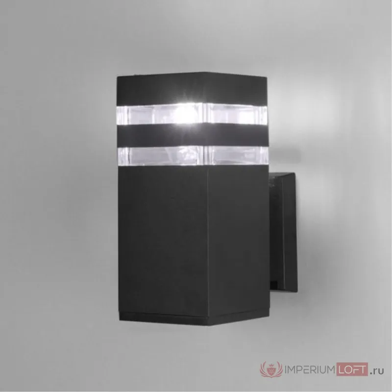 Уличный настенный светильник Arte lamp HEATHER A4413AL-1BK от ImperiumLoft