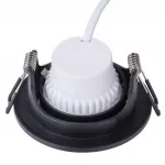 Точечный встраиваемый светильник Arte Lamp FUJI A2865PL-1BK