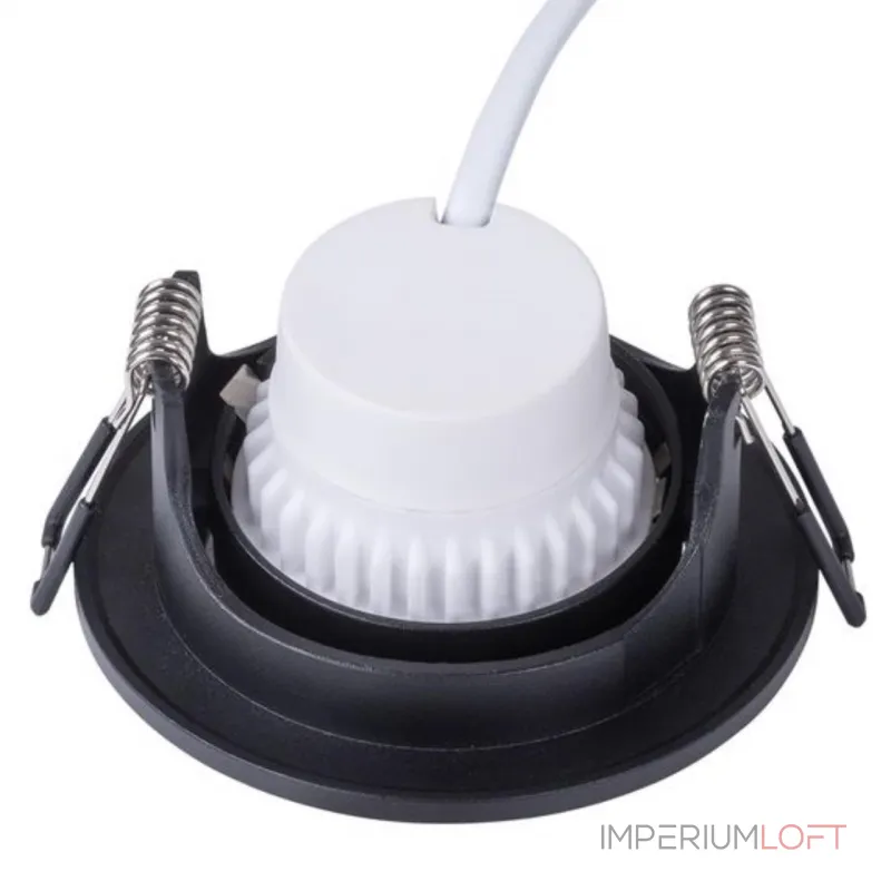 Точечный встраиваемый светильник Arte Lamp FUJI A2865PL-1BK