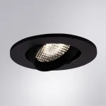 Точечный встраиваемый светильник Arte Lamp FUJI A2865PL-1BK