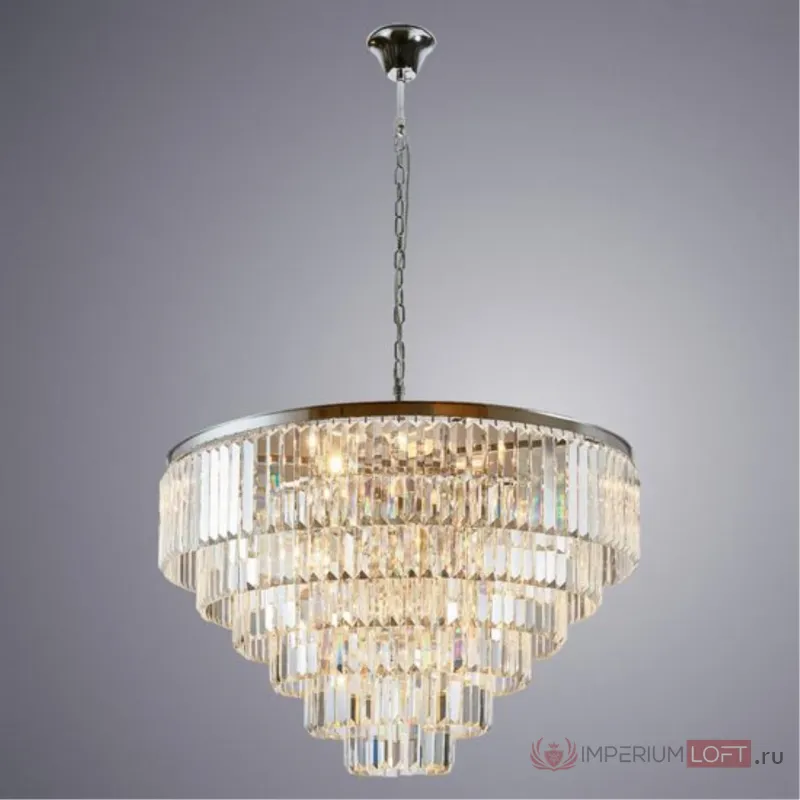 Подвесной светильник Divinare Nova 3001/02 LM-16 Цвет плафонов прозрачный Цвет арматуры хром от ImperiumLoft