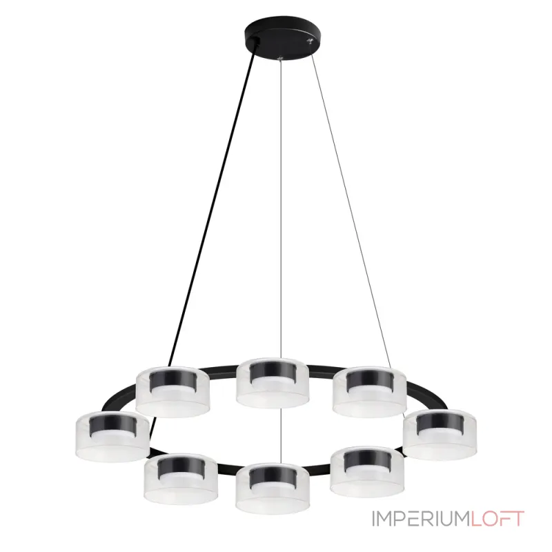 Подвесная люстра Arte Lamp ALIUS A8042SP-8BK Подвесная люстра Arte Lamp ALIUS A8042SP-8BK