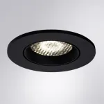 Точечный встраиваемый светильник Arte Lamp FUJI A2865PL-1BK