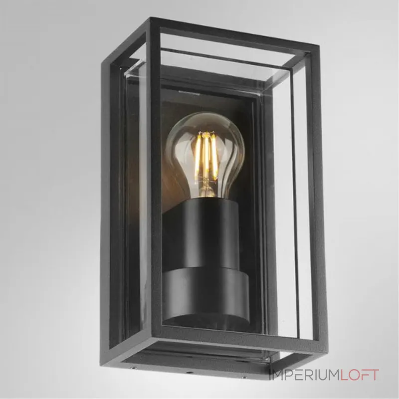 Уличный настенный светильник Arte Lamp MARFIK A2322AL-1BK