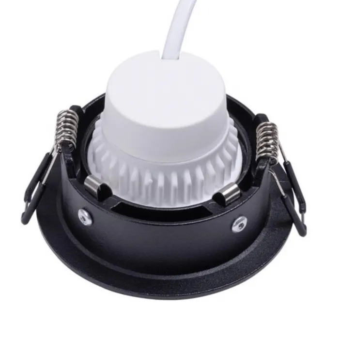 Точечный встраиваемый светильник Arte Lamp CORNO A2863PL-1BK от ImperiumLoft