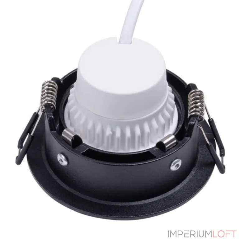 Точечный встраиваемый светильник Arte Lamp CORNO A2863PL-1BK