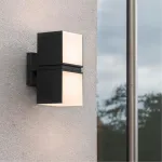 Уличный настенный светильник Arte lamp BELGRADE A5193AL-2BK от ImperiumLoft