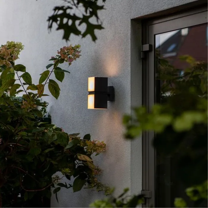 Уличный настенный светильник Arte lamp BELGRADE A5193AL-2BK от ImperiumLoft