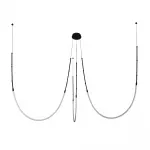 Подвесной светильник Arte Lamp KLIMT A2850SP-38BK