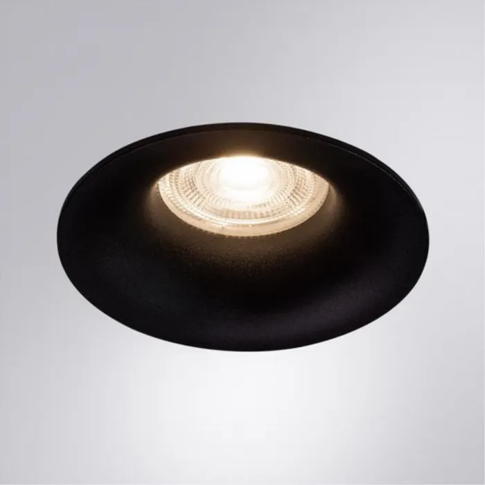 Точечный встраиваемый светильник Arte Lamp CORNO A2863PL-1BK от ImperiumLoft