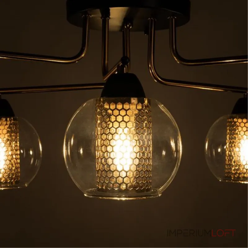 Потолочная люстра Arte Lamp MANCHESTER A7045PL-6BK