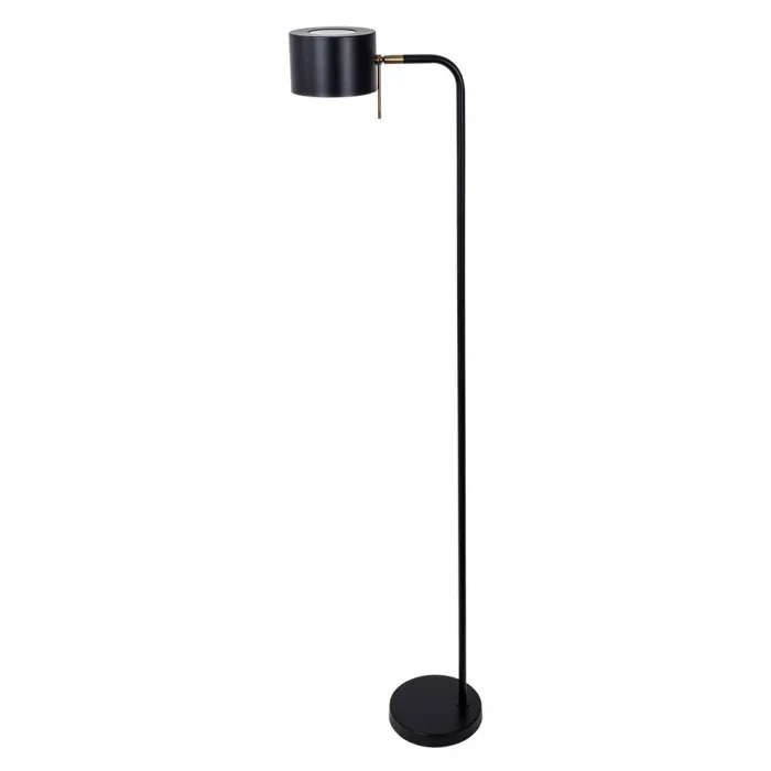 Светильник напольный ARTE LAMP SEBASTIAN A7051PN-1BK от ImperiumLoft