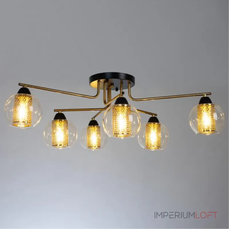 Потолочная люстра Arte Lamp MANCHESTER A7045PL-6BK