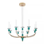 Люстра на штанге Divinare CAPELLO 4947/01 SP-8