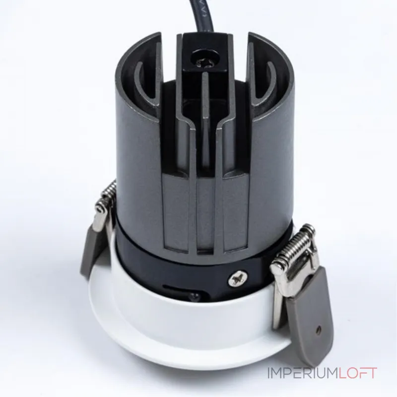 Точечный встраиваемый светильник Arte Lamp SCROLL A3311PL-1WH