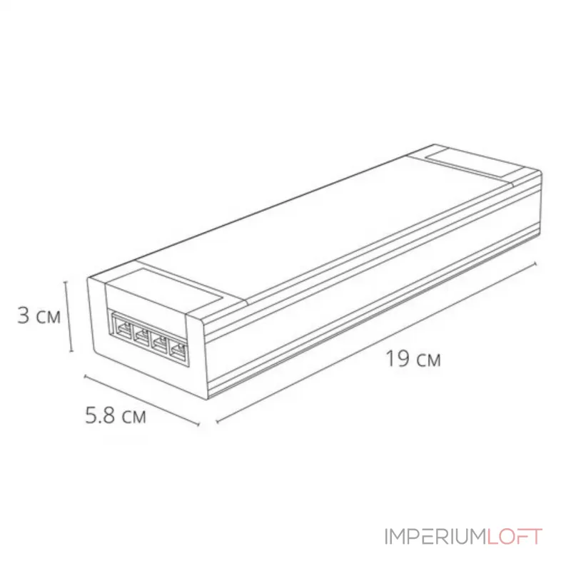 Блок питания 48V 150W 3.125А Arte Lamp PRO A481305 Блок питания 48V 150W 3.125А Arte Lamp PRO A481305