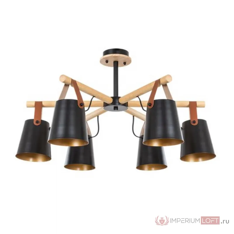 Потолочная люстра Arte Lamp THOMAS A7032PL-6BK от ImperiumLoft