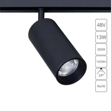 Магнитный трековый светильник Arte Lamp LINEA A4641PL-1BK