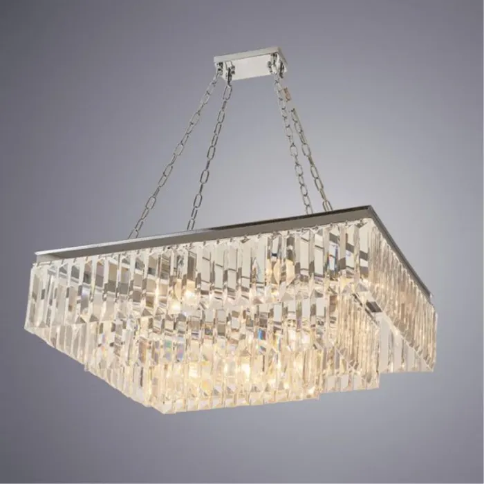 Подвесной светильник Divinare Nova 3001/02 SP-15 Цвет плафонов прозрачный Цвет арматуры хром от ImperiumLoft