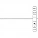 Магнитный трековый светильник Arte Lamp OPTIMA A7265PL-1WH