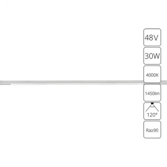 Магнитный трековый светильник Arte Lamp OPTIMA A7265PL-1WH от ImperiumLoft