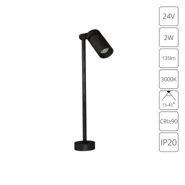 Подсветка для витрин и полок Arte Lamp PRESTO A6396LT-1BK