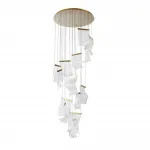 Подвесная люстра Arte lamp GRAPPOLO A2283SP-14GO
