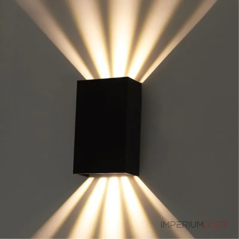 Фасадный светильник Arte Lamp ALGOL A5640AL-2BK