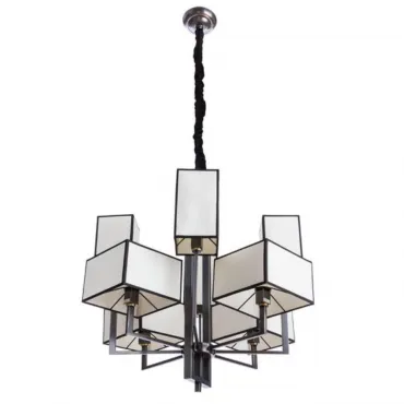 Подвесная люстра Divinare Porta 5933/01 LM-8 Цвет арматуры коричневый Цвет плафонов кремовый