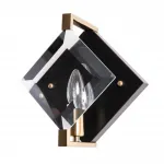 Бра Divinare Elliot 7304/04 AP-1 Цвет арматуры черный Цвет плафонов прозрачный от ImperiumLoft