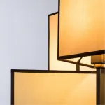 Подвесная люстра Divinare Porta 5933/01 LM-8 Цвет арматуры коричневый Цвет плафонов кремовый от ImperiumLoft