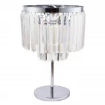 Настольная лампа декоративная Divinare Nova 3001/02 TL-4 Цвет плафонов прозрачный Цвет арматуры хром от ImperiumLoft